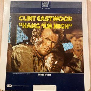 CLINT EASTWOOD HAND EM HIGH VIDEODISC FOX VIDEO